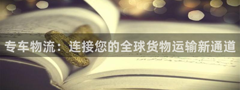 ,优游国际官方官网版:专车物流:连接